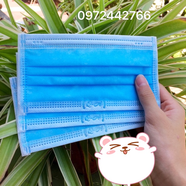 KHẨU TRANG 4 LỚP QUYỀN ANH ( 1 hộp 50 chiếc ) | WebRaoVat - webraovat.net.vn