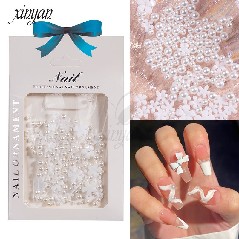 Phụ kiệ hoa nhí gắn móng siêu xinh