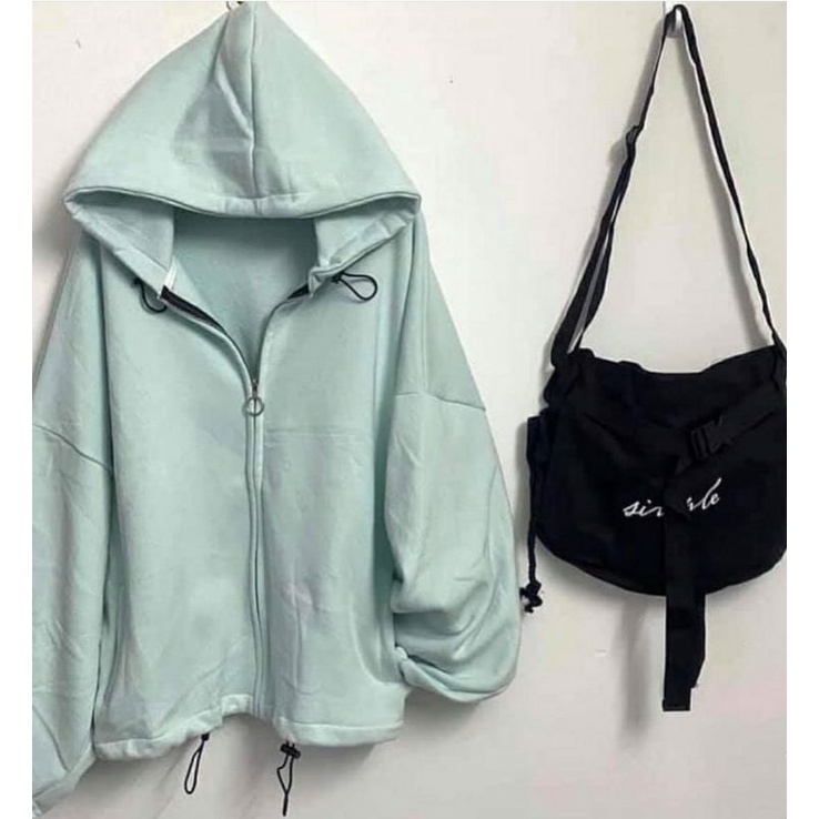 Áo khoác nỉ ❤ Áo Hoodie tay bồng Ulzzang Unisex Form Rộng Sayhey Clothing