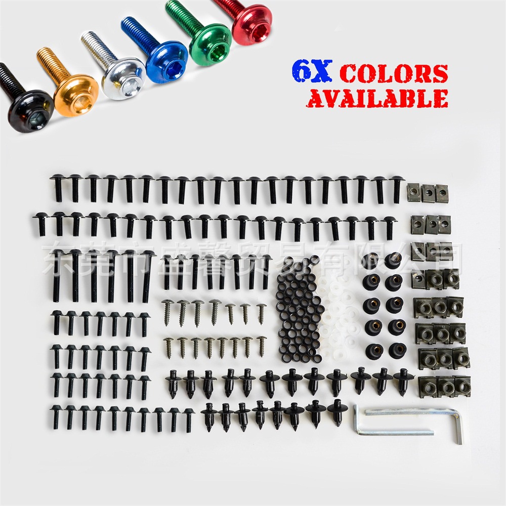 Ốc Vít Phù Hợp Cho Xe Mô Tô Kawasaki Z800 Z900 Z1000 Z125 Ninja 650 ER-6N/F Versys 650 Versys1000 Ninja 250/300 ZX6R ZX10R
