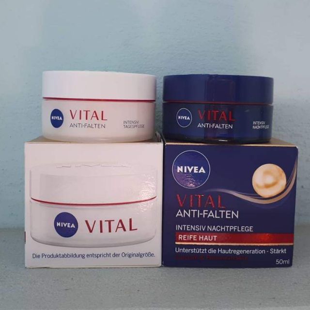 Kem Dưỡng Da Chống Lao Hoa Chuyen Sau Nivea Vital Anti Falten Intensiv Ngay đem Gia Thang 12