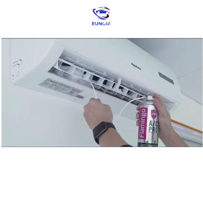 Bình Xịt Bọt Vệ Sinh Khử Mùi Hôi Điều Hòa Ô Tô Flamingo F020 500ml – Hàng Chính Hãng