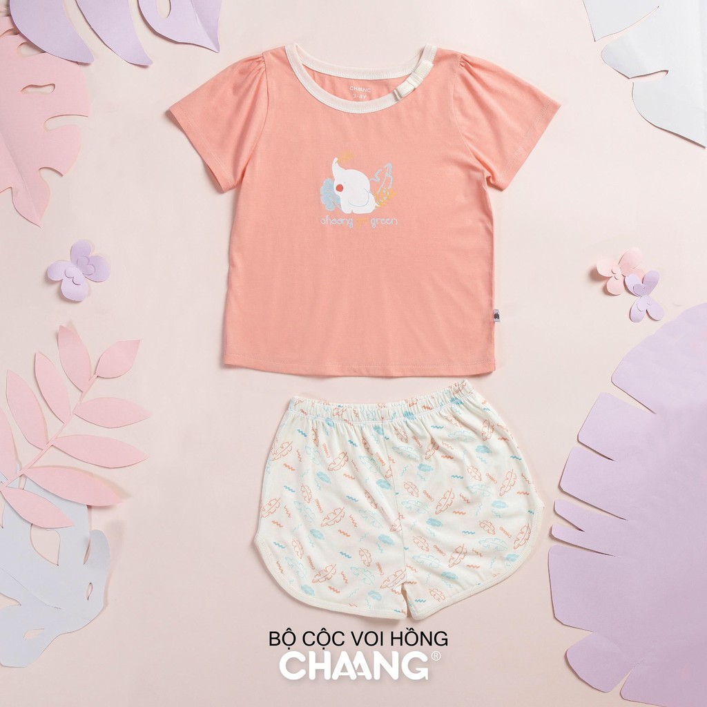 [Mã FASHIONXANH264 giảm 10K đơn 50K] Bộ cúc vai Chaang