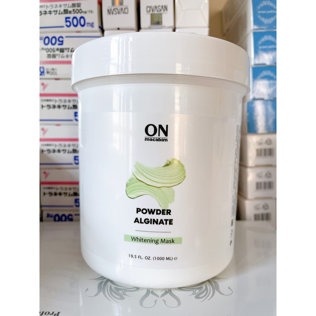 Mặt Nạ Dẻo Kích Trắng ONMACABIM POWER ALGINATE WHITENING MASK