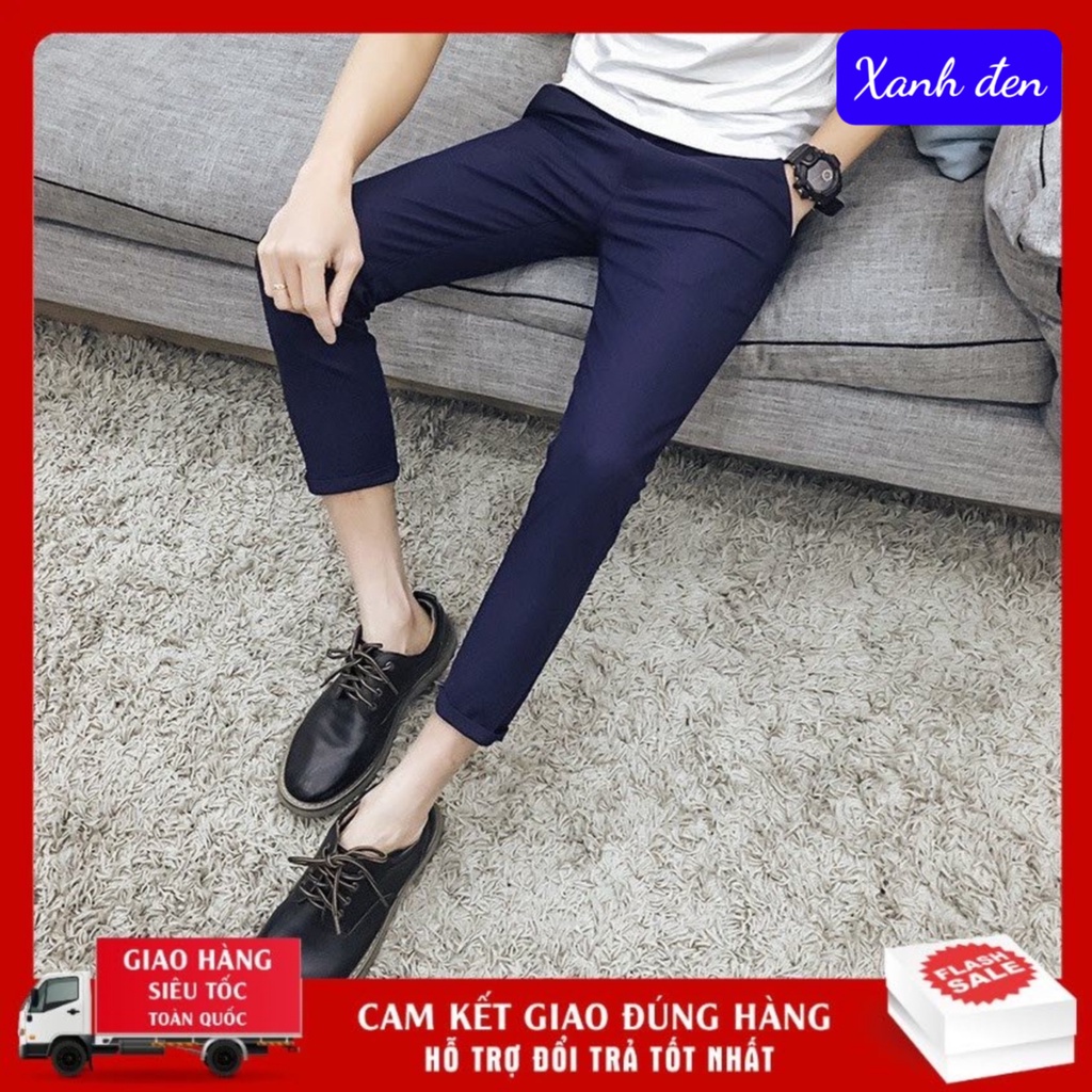 Quần tây âu nam chất liệu mềm mịn, from chuẩn, có nhiều mẫu đẹp đi kèm annhien12