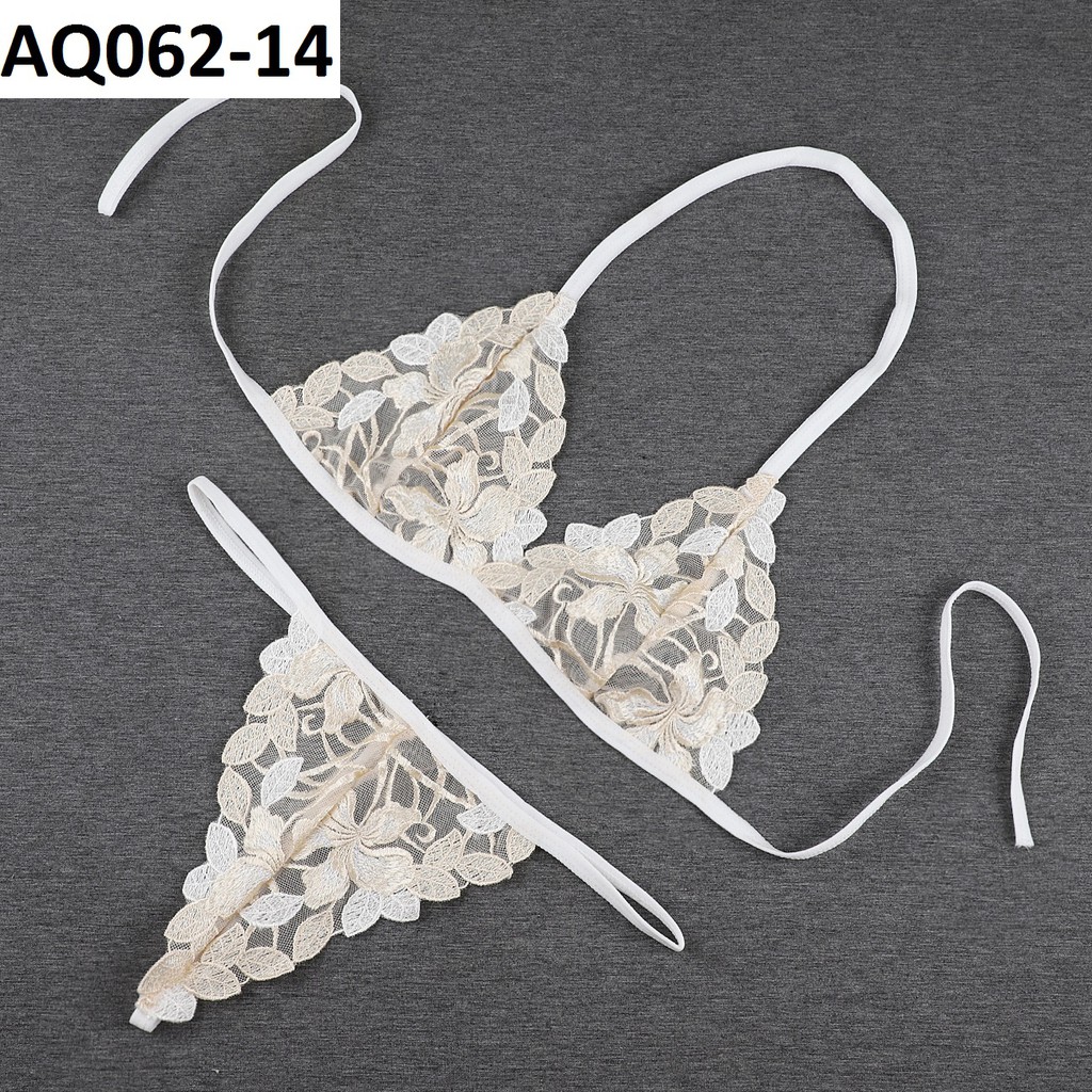 Đồ lót nữ lọt khe - Bộ đồ lót nữ gợi cảm CM062-1