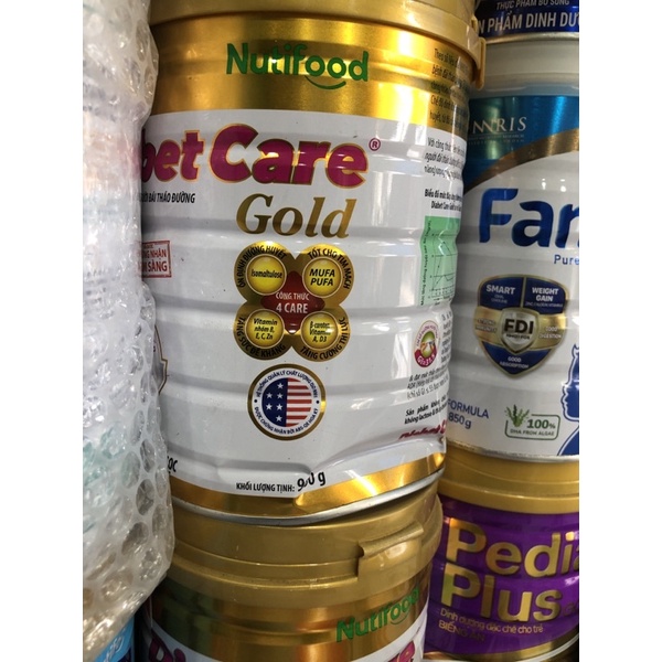 Sữa bột Diabetcare Gold lon 900g - cam kết chính hãng