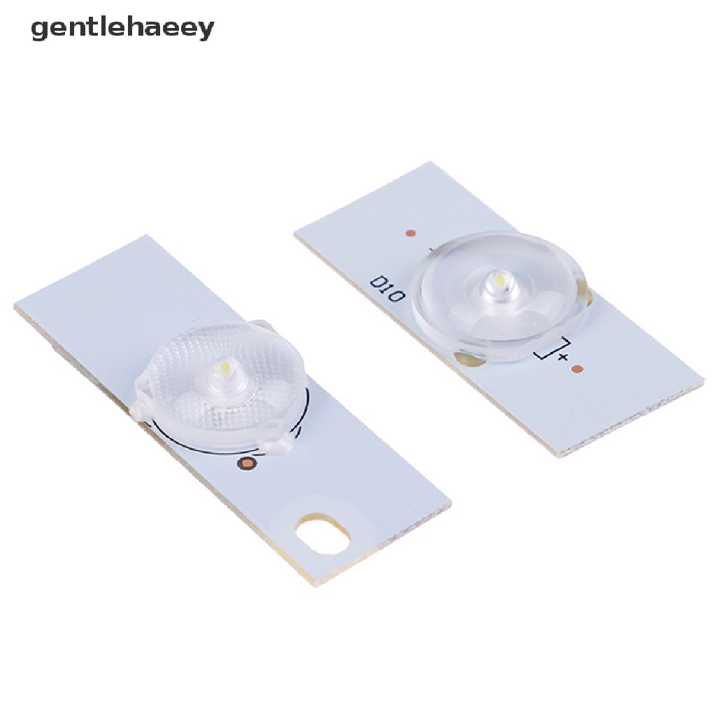 Gent 20 X 6V SMD Lamp Beads with Optical Lens Fliter for 32-65 inch LED TV Repair .