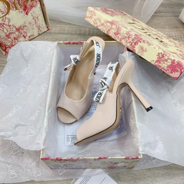 H(ẢNH THẬT) Sandal 9p Hở Mũi Da Gân Fullbox Bill Túi Hãng Cao Cấp