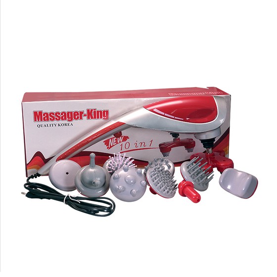 [FREESHIP] Máy massage cầm tay 10 đầu King Massager