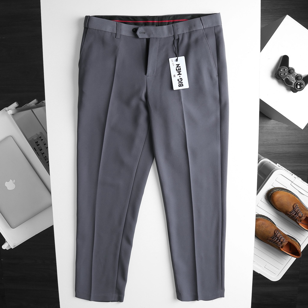 Quần tây nam ống đứng bigsize tuyết mưa đủ màu - 85-130kg