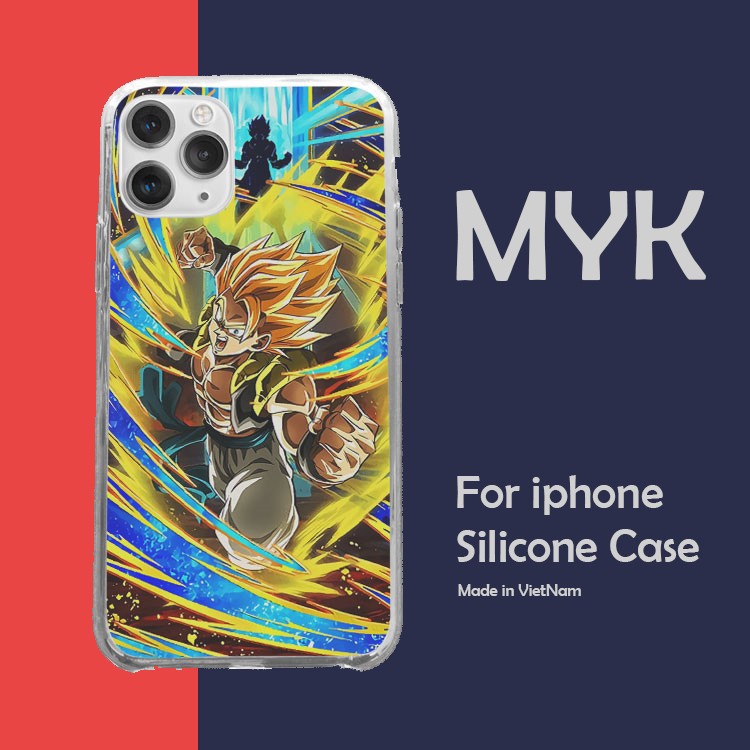 Ốp Lưng Dragonball super gogeta siêu xay da biến hình cho Iphone 5 6 7 8 Plus 11 12 Pro Max X Xr GOKPOD00205