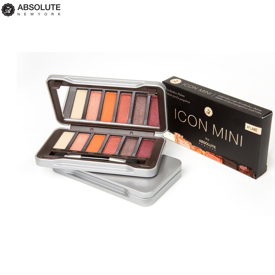 Phấn Mắt Absolute NewYork Icon Mini Eyeshadow Palette AIM 4.8g - bảng 6 màu