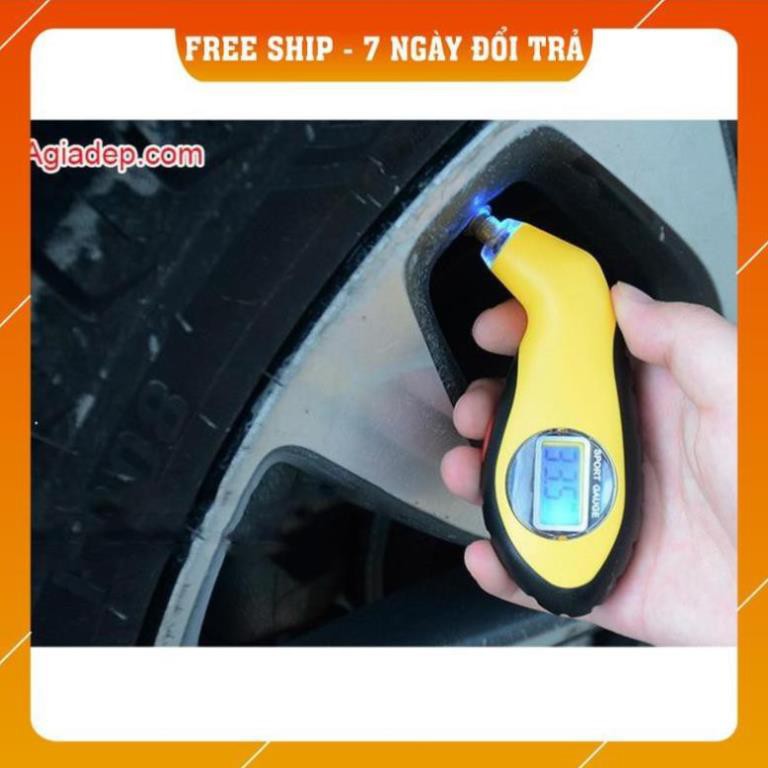 Đồng hồ đo áp suất lốp độ chính xác cao Tire Gauge - chính hãng nhập khẩu bởi Agiadep