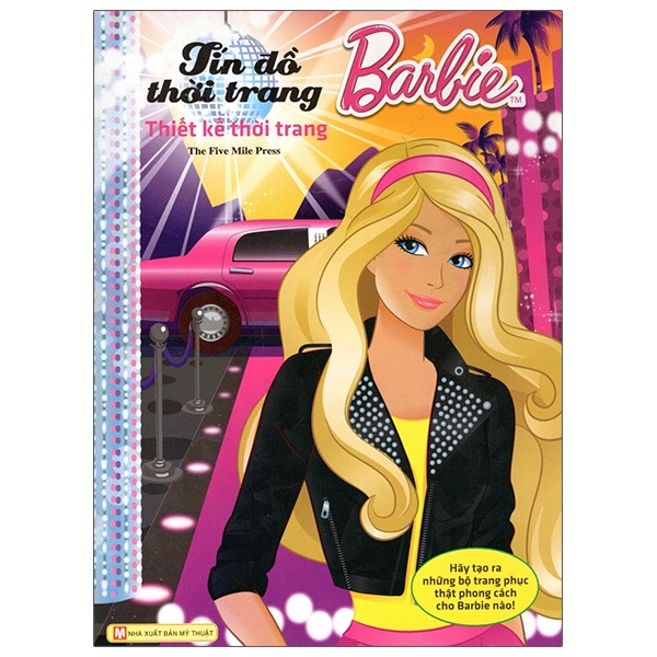 Sách Barbie Thiết Kế Thời Trang - Tín Đồ Thời Trang