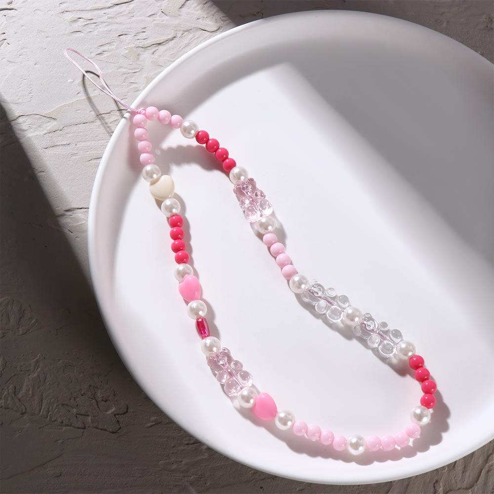 ELEGANT Dây Treo Điện Thoại Di Động Họa Tiết Bohemia Nhiều Màu Sắc