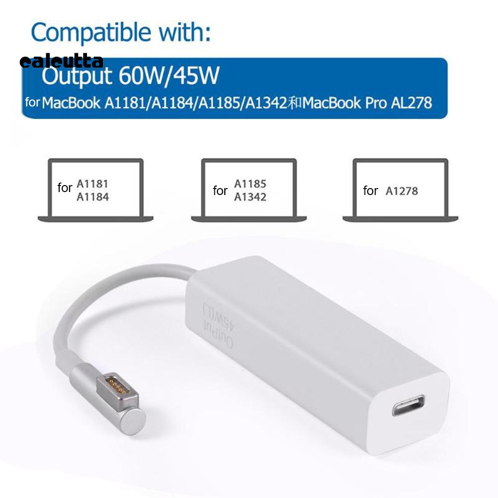 Đầu Chuyển Đổi Từ Usb C Sang Mag 45w 60w Cho Macbook Pro