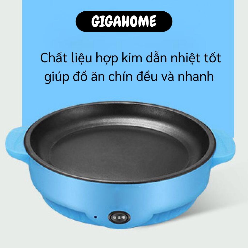 Bếp nướng điện  GIÁ VỐN Bếp nướng điện không khói Hàn Quốc hình tròn mini, vỉ nướng chống dính 9778