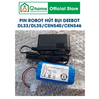 Pin robot hút bụi lau nhà ecovacs dl33/dl35/cen540/cen546