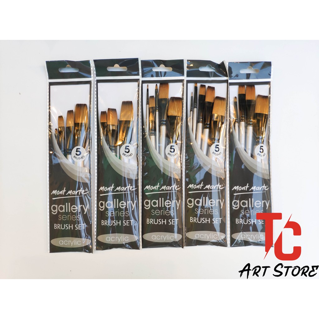 Bộ Cọ Vẽ Mont Marte Gallery Series - BMHS0016 (Acrylic )