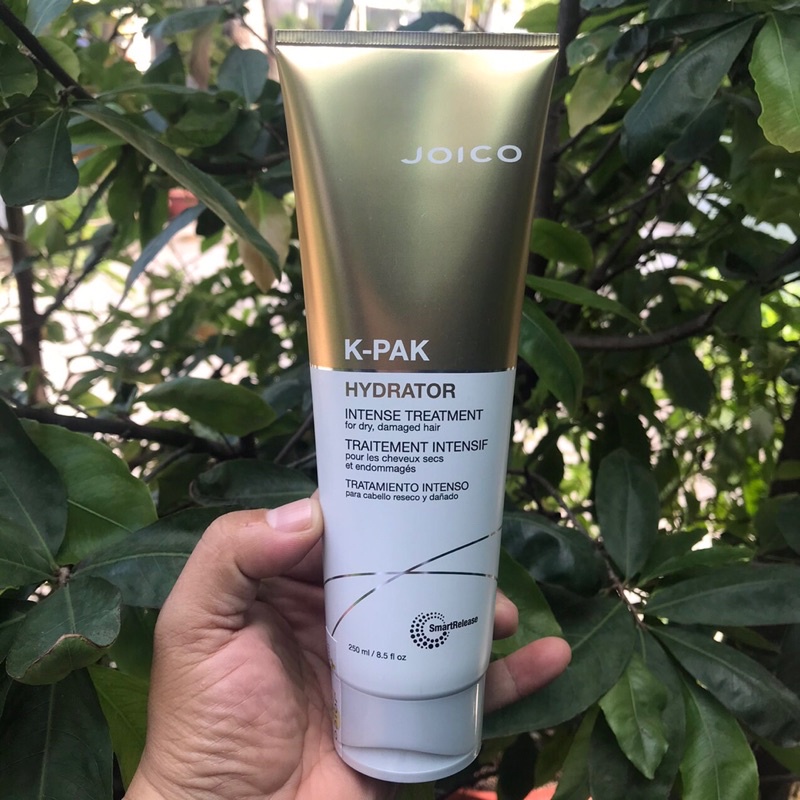 (New 2021) (Chính hãng) Hấp dầu tăng cường độ ẩm K-Pak Intense Hydrator Joico 250ml