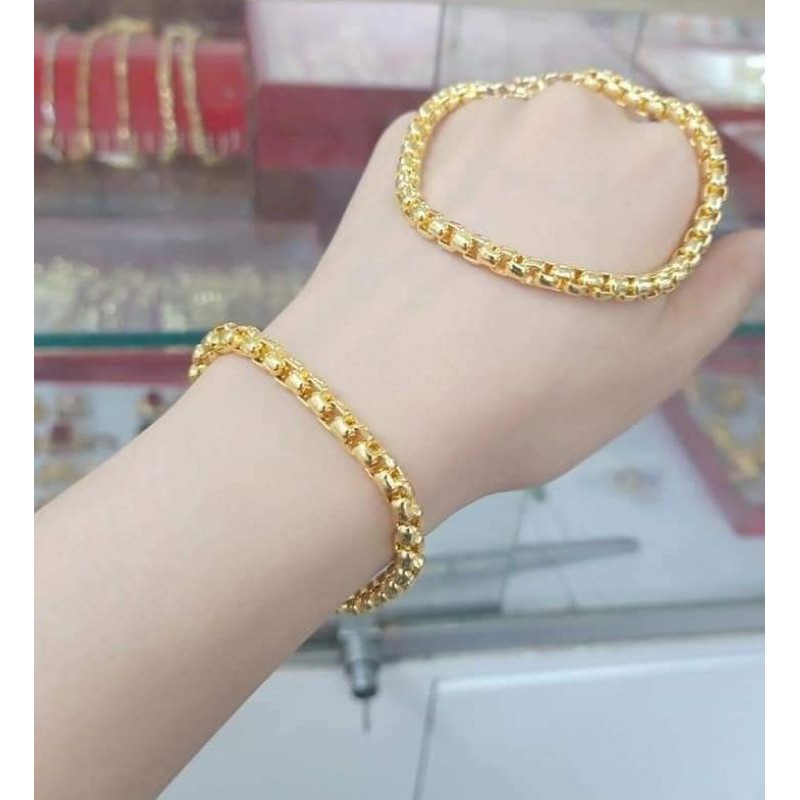 Lắc Tay Nữ Mạ Vàng 18K Mẫu 260521 - Bao hoàn tiền, bao đổi trả trong 07 ngày