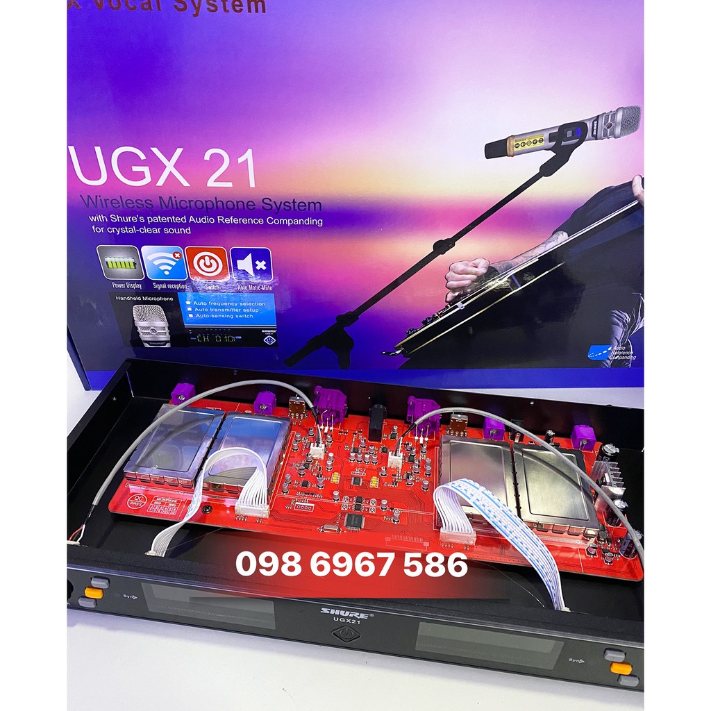 Micro không dây SHURE UGX21- Micro Sân Khấu  chuyên nghiệp -Hàng loại 1