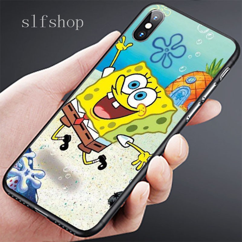 Meizu Meilan Mblu E2 E3 Metal MX4 Pro Note 2 3 5 6 Printed Shell Black soft Phone case Fashion SpongeBob SquarePants