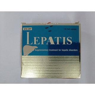Lepatis bổ gan, thải độc cho gan hộp 100 viên