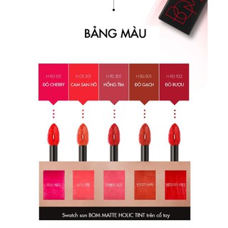 BOM Son kem Matt Holic Tint 8.5g