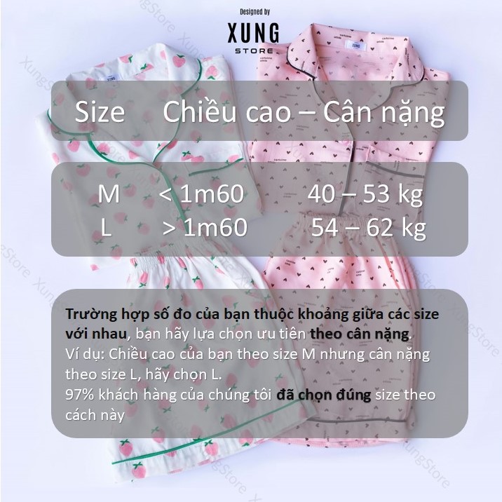 Đồ bộ nữ mặc nhà cộc tay chất đũi mát lạnh - Hàng thiết kế bởi Shop Xungstore.Clothing