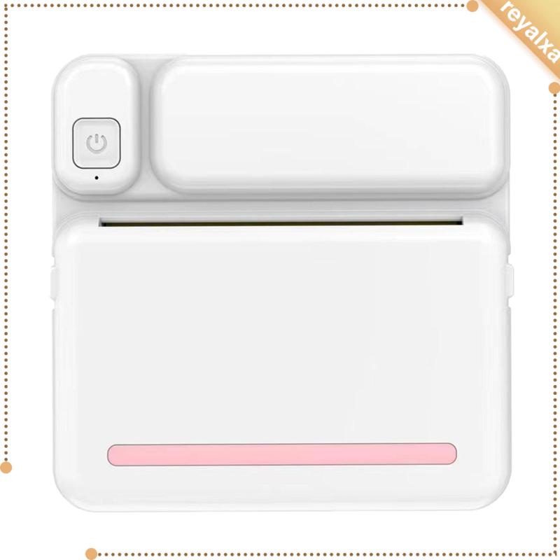 [Reyalxa] Máy In Nhiệt Mini Kết Nối Bluetooth Cho Máy In iOS &amp; Android / Ảnh / Kế Hoạch / Kế Hoạch Học Tập Cho Trẻ Em