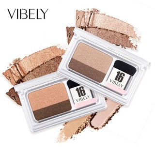 [Hàng mới về] Hộp phấn mắt VIBELY màu sắc tự nhiên 6 tông màu tuỳ chọn