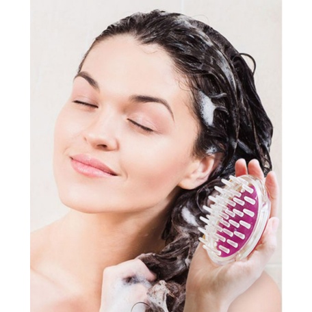 Lược Gội Đầu Massage Silicon
