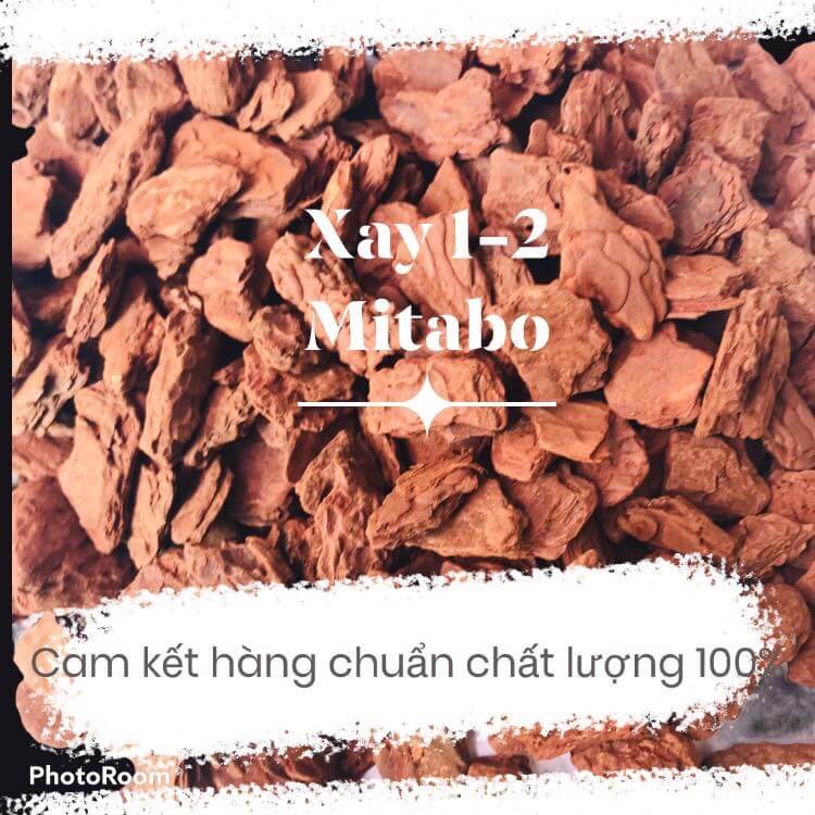 Vỏ thông trồng lan giá thể trồng lan xay tròn cạnh size 1-2cm hàng chuẩn đẹp