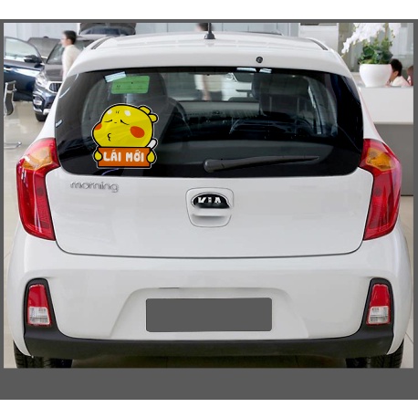Tem xe lái mới cho các bác mới lấy bằng, cho nóc nhà dán sau xe, dán kính xe, dán các màu xe