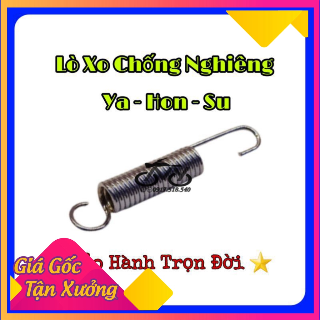Lò Xo iNox 304 Gắn Chân Chống Nghiêng Cho Các Loại Xe máy (Ảnh Sp thật)