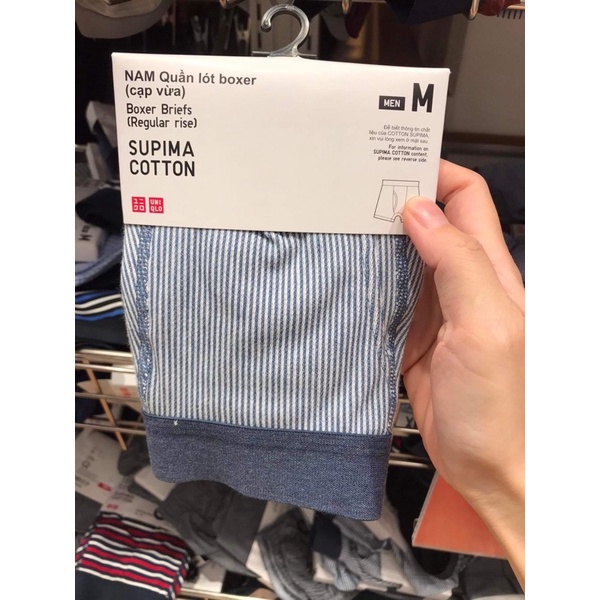 Quần boxer Uniqlo size M