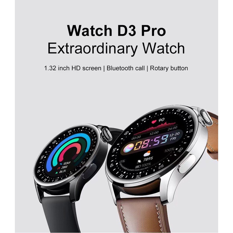 Đồng Hồ Thông Minh WATCH D3 pro chính hãng