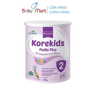 Sữa Bột KOREKIDS PEDIA PLUS Cho Trẻ Biếng Ăn Hộp 900g