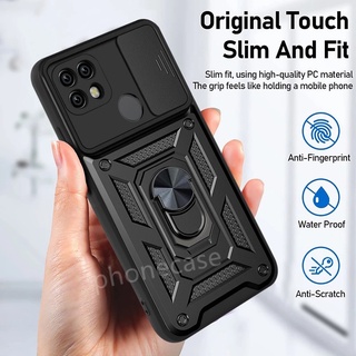 Ốp Điện Thoại Dạng Giáp Có Vòng Đỡ Nam Châm Cho Realme C15 / C12 / C25 / C25s / C21Y / C25Y