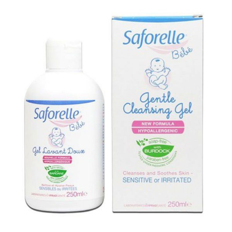 Sữa Tắm Gội Saforell BeBe 250ml