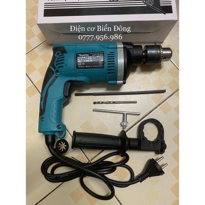 Máy khoan FREESHIP  Tặng mũi khoan 35k MÁY KHOAN BÊ TÔNG 13 LY MAKITA NEW khoan sắt, tường, gỗ, tôn, bắn vít.