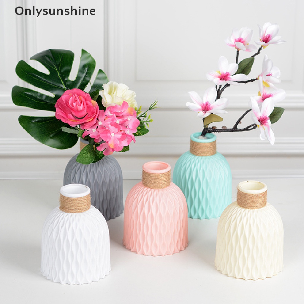Bình Hoa Nhựa Giả Gốm Trang Trí Nhà Cửa Phong Cách Châu Âu Hiện Đại