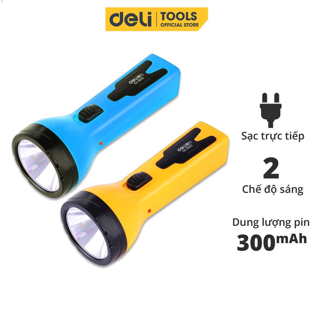 [LIFEDL157] Đèn Pin Siêu Sáng Deli - Đèn Pha Đa Năng, Chỉnh Được Chế Độ - Sạc Điện Trực Tiếp, Bảo Vệ Môi Trường - 3662 .