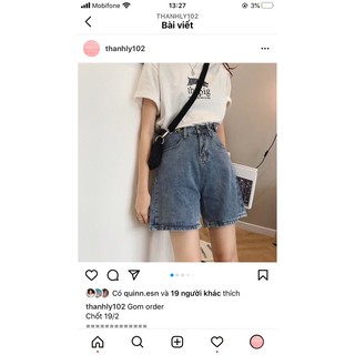 Quần short flash sale( khách note tên ig)