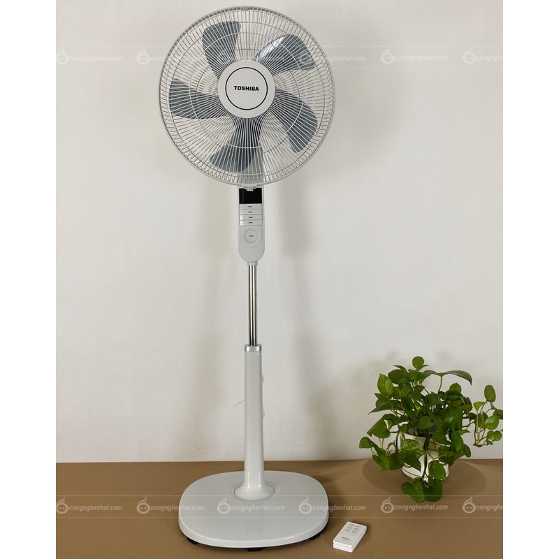 Quạt Cây Đứng Toshiba F-LSA20VN-Có Điều Khiển Từ Xa-Công Nghệ Nhật Bản,Quạt Tốt,Bền,Đẹp,Chính Hãng,Giá Rẻ,Bh 12t