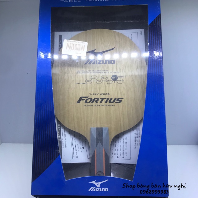 Cốt vợt bóng bàn Mizuno Fortius