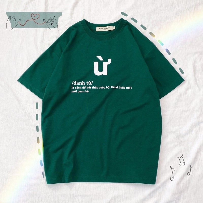 Áo Thun Tay Lỡ Ừ Form Rộng Oversize Vải Thun Tici Phong Cách Ulzzang Nam Nữ Unisex - Yowol SG