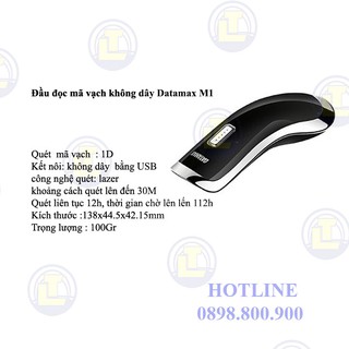 Đầu đọc mã vạch không dây Datamax M1